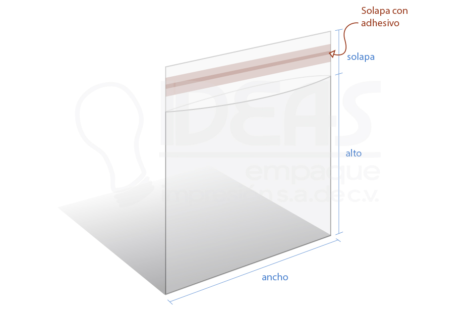 Bolsa de sello lateral